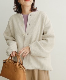 セール/ブランド古着】ノーカラージャケット（ノーカラー