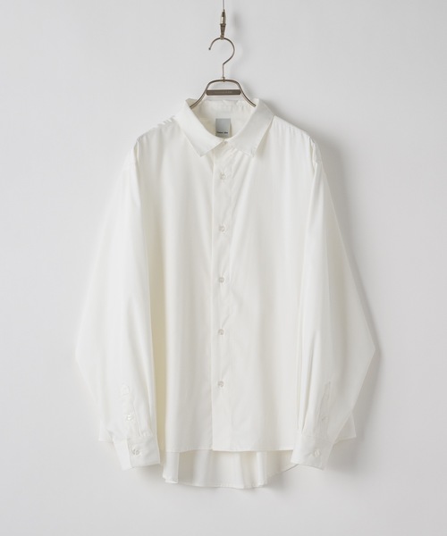 CASPER JOHN（キャスパージョン）の「Hard workers shirts/ハードワーカーズシャツ（シャツ/ブラウス・メンズ・ラベンダー/ホワイト/ダークブラウン/アイボリー/ブラック/カーキ/ライトブルー/サックスブルー/グレー/ブルー/イエロー/サックスブルー系/ホワイト系・X-SMALL/SMALL/MEDIUM/LARGE）」の14枚目の写真