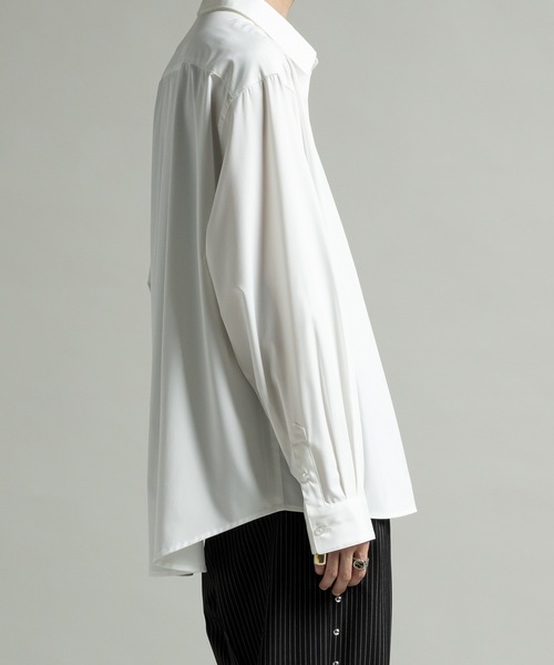 CASPER JOHN（キャスパージョン）の「Hard workers shirts/ハードワーカーズシャツ（シャツ/ブラウス・メンズ・ラベンダー/ホワイト/ダークブラウン/アイボリー/ブラック/カーキ/ライトブルー/サックスブルー/グレー/ブルー/イエロー/サックスブルー系/ホワイト系・X-SMALL/SMALL/MEDIUM/LARGE）」の17枚目の写真