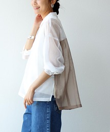 Jines | シアーリネンライクシャツ(シャツ/ブラウス)