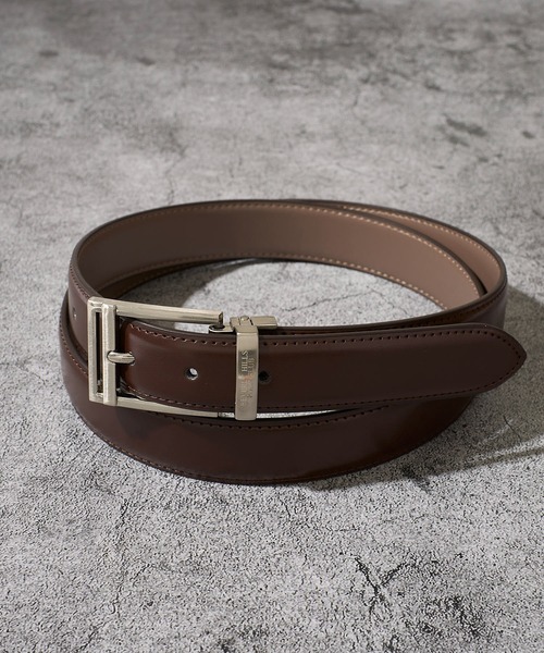 BEVERLY HILLS POLO CLUB（ビバリーヒルズポロクラブ）の「【Beverly Hills Polo Club/ビバリーヒルズポロクラブ】サイズ調整可能 スプリットレザーベルト（ベルト・メンズ・ブラック系3/ブラック系2/ブラック系4/ブラウン系3/ブラウン系2/ブラウン系4/ブラック系1/ブラウン系1・FREE）」の7枚目の写真