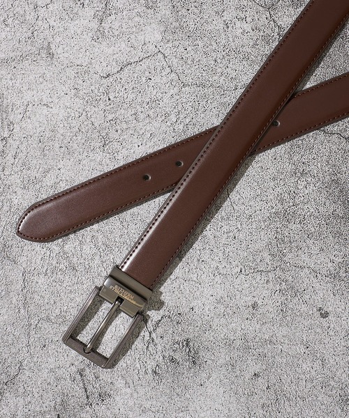 BEVERLY HILLS POLO CLUB（ビバリーヒルズポロクラブ）の「【Beverly Hills Polo Club/ビバリーヒルズポロクラブ】サイズ調整可能 スプリットレザーベルト（ベルト・メンズ・ブラック系3/ブラック系2/ブラック系4/ブラウン系3/ブラウン系2/ブラウン系4/ブラック系1/ブラウン系1・FREE）」の14枚目の写真