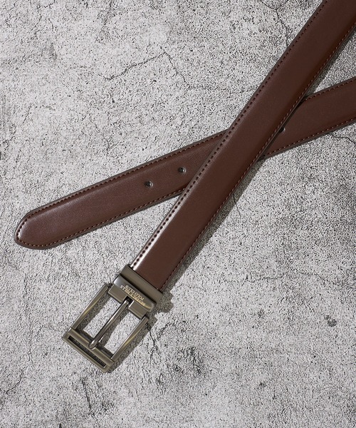 BEVERLY HILLS POLO CLUB（ビバリーヒルズポロクラブ）の「【Beverly Hills Polo Club/ビバリーヒルズポロクラブ】サイズ調整可能 スプリットレザーベルト（ベルト・メンズ・ブラック系3/ブラック系2/ブラック系4/ブラウン系3/ブラウン系2/ブラウン系4/ブラック系1/ブラウン系1・FREE）」の16枚目の写真