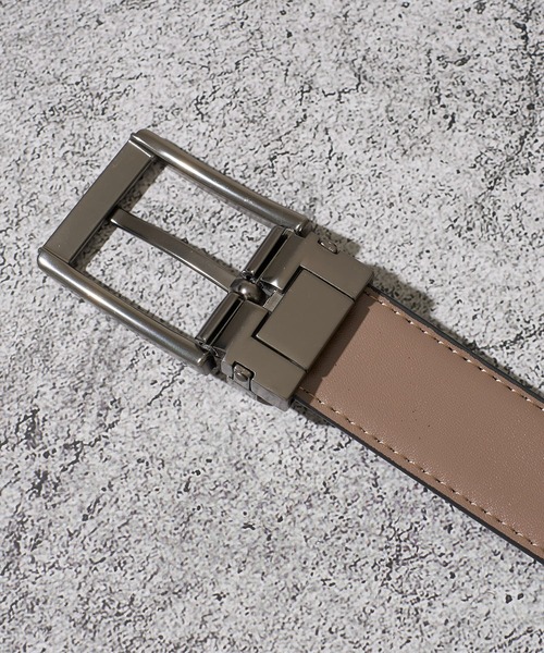 BEVERLY HILLS POLO CLUB（ビバリーヒルズポロクラブ）の「【Beverly Hills Polo Club/ビバリーヒルズポロクラブ】サイズ調整可能 スプリットレザーベルト（ベルト・メンズ・ブラック系3/ブラック系2/ブラック系4/ブラウン系3/ブラウン系2/ブラウン系4/ブラック系1/ブラウン系1・FREE）」の17枚目の写真