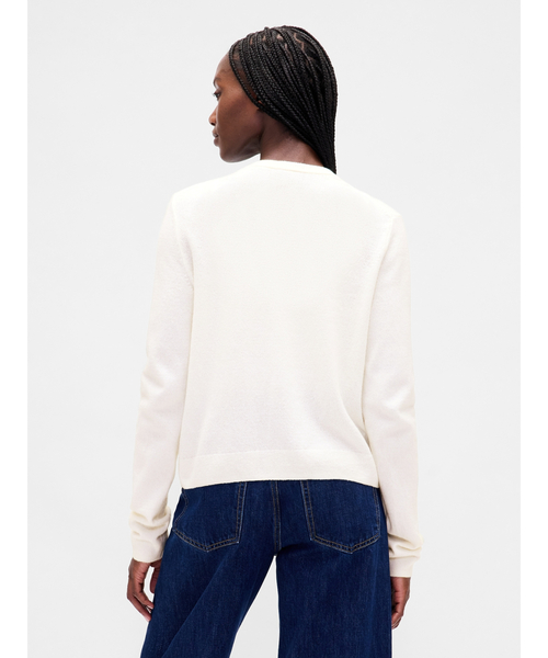 GAP（ギャップ）の「CashSoft カシミヤタッチ クロップドカーディガン（カーディガン/ボレロ・レディース・ピンク/キャメル/ブラック/アイボリー/グレー/ブルー・XS/S/M/L/XL/XXS）」の18枚目の写真