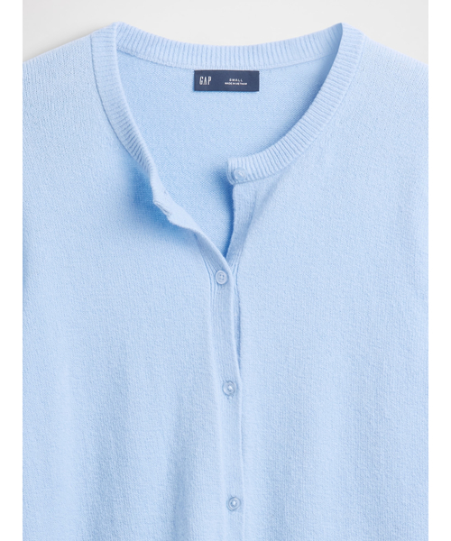 GAP（ギャップ）の「CashSoft カシミヤタッチ クロップドカーディガン（カーディガン/ボレロ・レディース・ピンク/キャメル/ブラック/アイボリー/グレー/ブルー・XS/S/M/L/XL/XXS）」の21枚目の写真