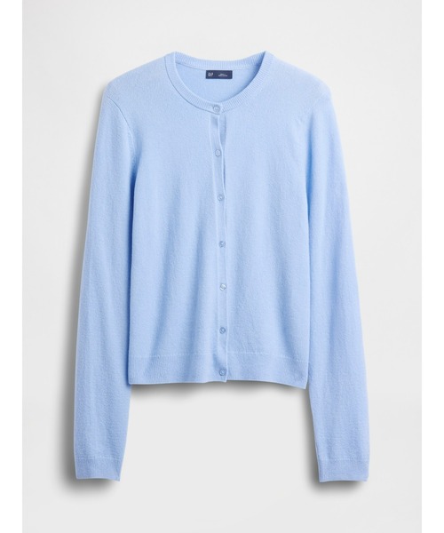 GAP（ギャップ）の「CashSoft カシミヤタッチ クロップドカーディガン（カーディガン/ボレロ・レディース・ピンク/キャメル/ブラック/アイボリー/グレー/ブルー・XS/S/M/L/XL/XXS）」の7枚目の写真