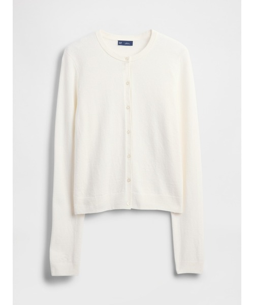 GAP（ギャップ）の「CashSoft カシミヤタッチ クロップドカーディガン（カーディガン/ボレロ・レディース・ピンク/キャメル/ブラック/アイボリー/グレー/ブルー・XS/S/M/L/XL/XXS）」の8枚目の写真