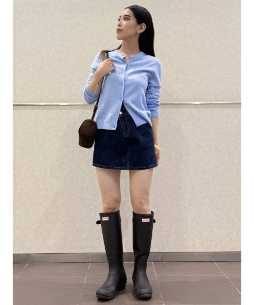 GAP（ギャップ）の「CashSoft カシミヤタッチ クロップドカーディガン（カーディガン/ボレロ・レディース・ピンク/キャメル/ブラック/アイボリー/グレー/ブルー・XS/S/M/L/XL/XXS）」の12枚目の写真