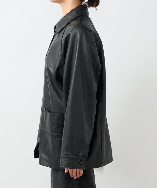 RIVE DROITE（リヴドロワ）の「【MONN.:.(モン)】レザージャケット（その他アウター・レディース・ブラック・FREE）」の22枚目の写真