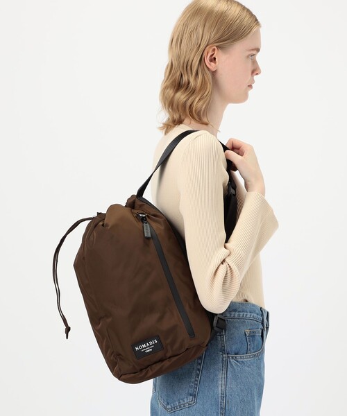 NOMADIS(ノマディス)の「NOMADIS DUFFLE(ボディバッグ/ウエストポーチ・レディース・ブラウン/ブラック・FREE)」の16枚目の写真