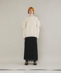 LAATO | tacked sleeves knit(ニット/セーター)