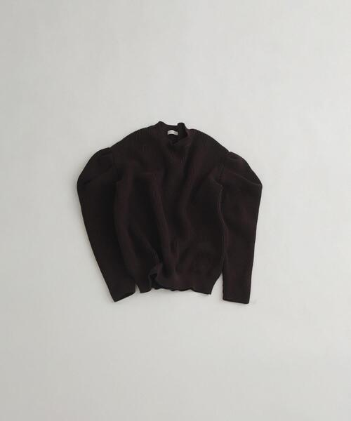 LAATO(ラート)の「tacked sleeves knit(ニット/セーター・レディース・ブラウン/ブルー/オフホワイト・FREE)」の13枚目の写真