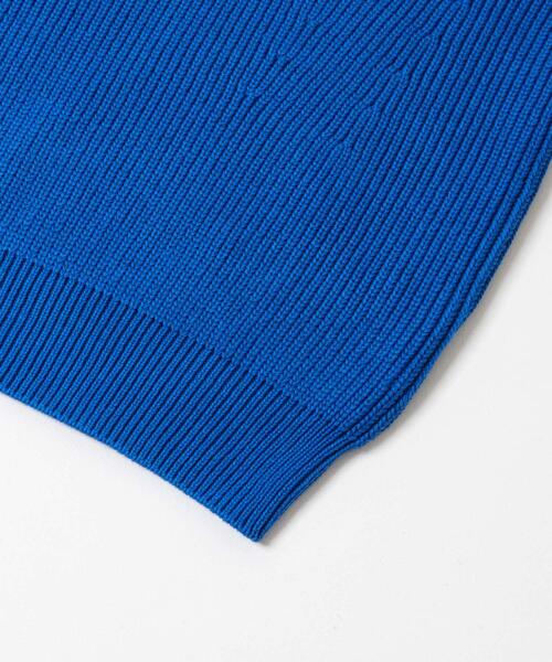 LAATO（ラート）の「tacked sleeves knit（ニット/セーター・レディース・ブラウン/ブルー/オフホワイト・FREE）」の13枚目の写真