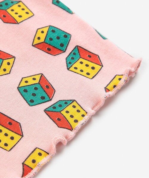 BOBO CHOSES(ボボショーズ)の「Dices長袖Tシャツ【ベビー】(その他ベビーウェア・キッズ・ピンク・90/80/70)」の8枚目の写真