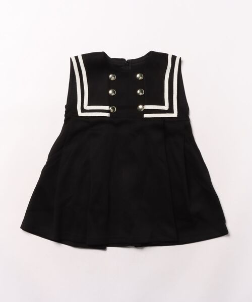 maarook(マルーク)の「ダンボールニットセーラージャンパースカート(ジャンパースカート・キッズ・ブラック・100cm/110cm/120cm/130cm/90cm)」の11枚目の写真