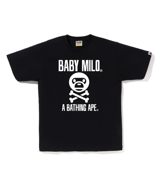 A BATHING APE(アベイシングエイプ)の「MILO CROSSBONE TEE(Tシャツ/カットソー・メンズ・ホワイト/ブラウン/ブラック・X-LARGE/LARGE/XX-LARGE/SMALL/MEDIUM)」の2枚目の写真
