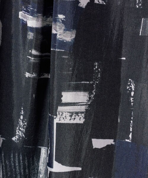 SACRA（サクラ）の「＜SACRA＞ブラッシュド プリント パンツ（その他パンツ・レディース・ブラック・38/36）」の9枚目の写真