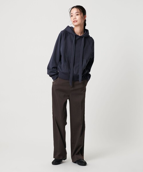 BEAUTY&YOUTH UNITED ARROWS(ビューティーアンドユースユナイテッドアローズ)の「ポリエステルブレンド サイドベロアパンツ(スラックス・レディース・ダークグレー/ダークブラウン・M/S/XS)」の8枚目の写真