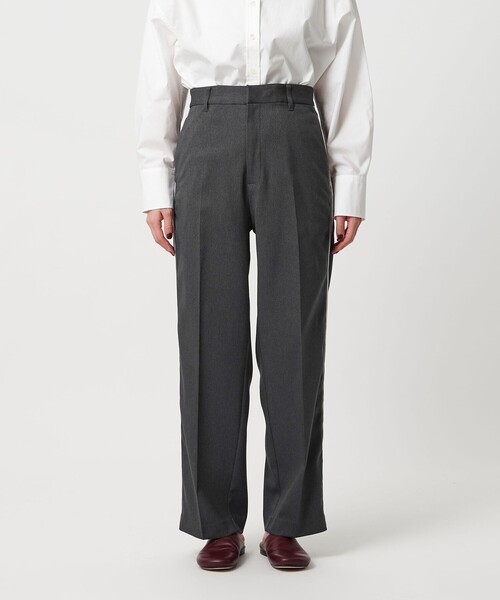 BEAUTY&YOUTH UNITED ARROWS(ビューティーアンドユースユナイテッドアローズ)の「ポリエステルブレンド サイドベロアパンツ(スラックス・レディース・ダークグレー/ダークブラウン・M/S/XS)」の9枚目の写真