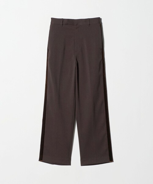 BEAUTY&YOUTH UNITED ARROWS(ビューティーアンドユースユナイテッドアローズ)の「ポリエステルブレンド サイドベロアパンツ(スラックス・レディース・ダークグレー/ダークブラウン・M/S/XS)」の20枚目の写真