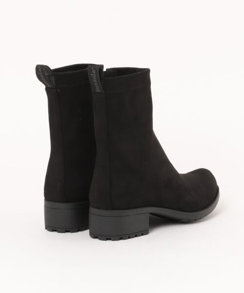Bussola(ブソラ)の「【bussola】撥水4cmヒールストレッチショートブーツ(955506)(ブーツ・レディース・ブラック系その他・39/38/37/36/35)」の2枚目の写真