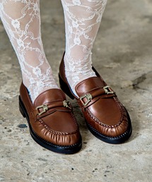 【INTER-CHAUSSURES】ラウンドトウベーシックローファー(I51614)