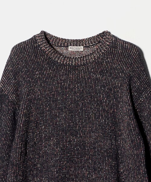 セール】VIBRENT ブレンド コットン クルーネック ニット（ニット