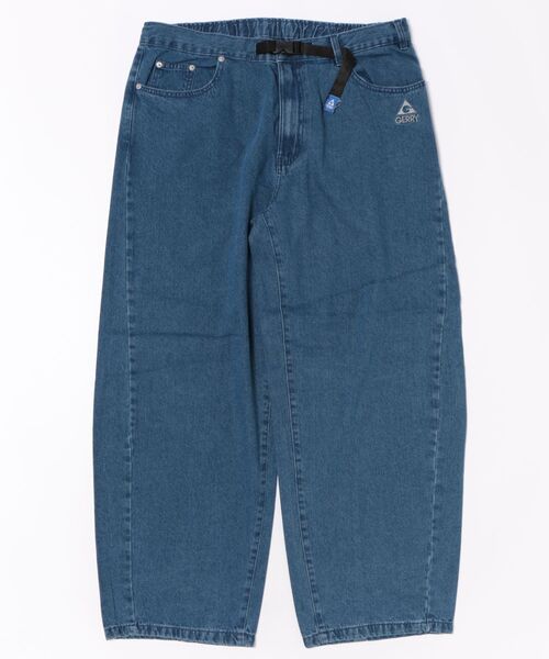 GERRY(ジェリー)の「GERRY デニムバレルレッグクライミングパンツ(デニムパンツ・メンズ・グレー/ブラック/ワンウォッシュ/ブルー・MEDIUM/SMALL/X-LARGE/LARGE)」の3枚目の写真