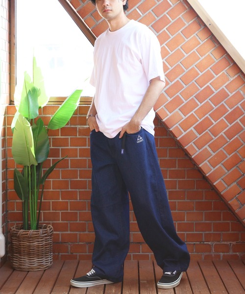 GERRY(ジェリー)の「GERRY デニムバレルレッグクライミングパンツ(デニムパンツ・メンズ・グレー/ブラック/ワンウォッシュ/ブルー・MEDIUM/SMALL/X-LARGE/LARGE)」の8枚目の写真