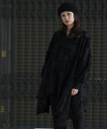 フェザーアシメシャツ