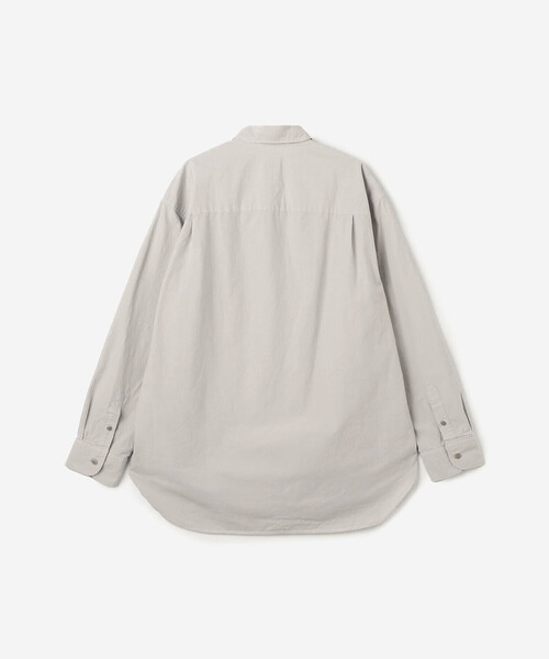 ORCIVAL（オーシバル）の「ORCIVAL | ガーメントダイ レギュラーカラーシャツ MEN（シャツ/ブラウス・メンズ・ブルー系その他/ブラック/ライトグレー・4/5）」の5枚目の写真