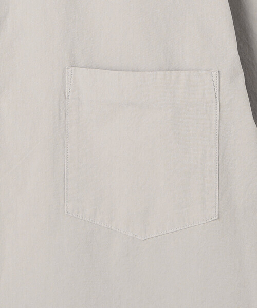 ORCIVAL（オーシバル）の「ORCIVAL | ガーメントダイ レギュラーカラーシャツ MEN（シャツ/ブラウス・メンズ・ブルー系その他/ブラック/ライトグレー・4/5）」の7枚目の写真