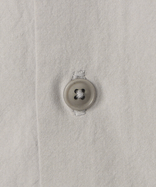 ORCIVAL（オーシバル）の「ORCIVAL | ガーメントダイ レギュラーカラーシャツ MEN（シャツ/ブラウス・メンズ・ブルー系その他/ブラック/ライトグレー・4/5）」の16枚目の写真