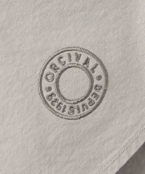 ORCIVAL（オーシバル）の「ORCIVAL | ガーメントダイ レギュラーカラーシャツ MEN（シャツ/ブラウス・メンズ・ブルー系その他/ブラック/ライトグレー・4/5）」の17枚目の写真
