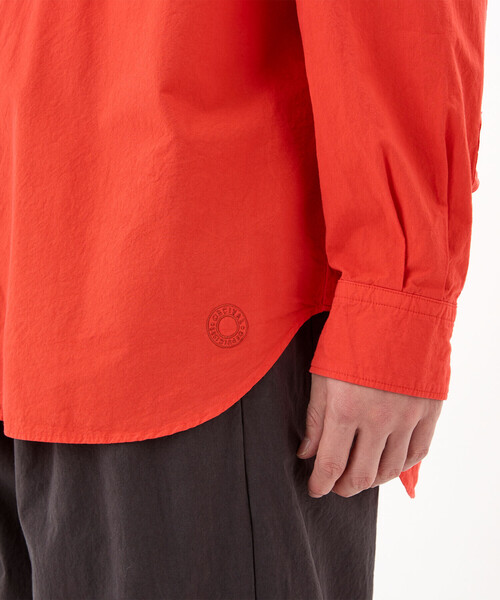 ORCIVAL（オーシバル）の「ORCIVAL | ガーメントダイ レギュラーカラーシャツ MEN（シャツ/ブラウス・メンズ・ブルー系その他/ブラック/ライトグレー・4/5）」の14枚目の写真