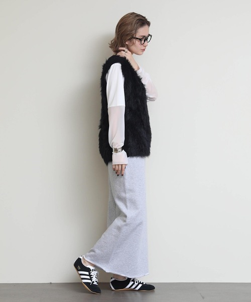 新品タグ付き グレディブリリアン Re Fiina カーリングファーニット