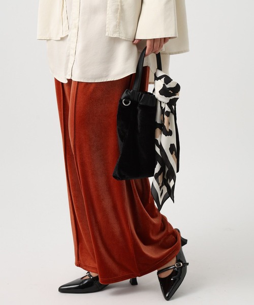 BAYFLOW(ベイフロー)の「70×70 レオパードスカーフ(バンダナ/スカーフ・レディース・ホワイト/ブラウン・FREE)」の6枚目の写真