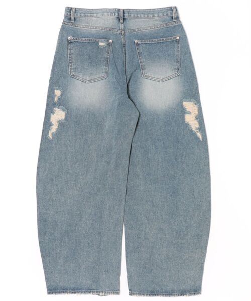 SIS（エスアイエス）の「SIS/エスアイエス/Hard Clash Denim pants（デニムパンツ・メンズ・ブルー・L/M）」の2枚目の写真