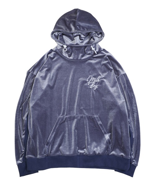MILKBOY（ミルクボーイ）の「LOGO VELOUR パーカー（パーカー・レディース・B/A・FREE）」の3枚目の写真