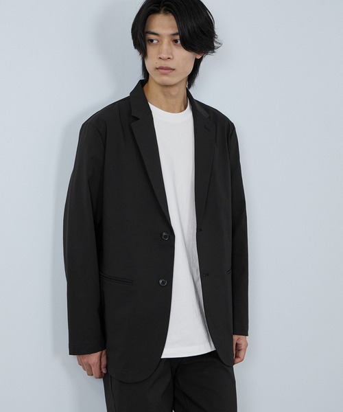 NAVY(ネイビー)の「NAVY マイラク ウォームジャケット(テーラードジャケット・メンズ・グレー/ブラック/ネイビー・XL/L/M/S)」の10枚目の写真