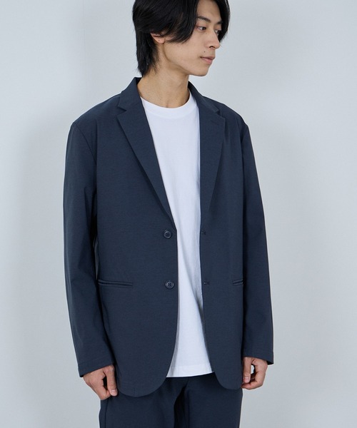 NAVY(ネイビー)の「NAVY マイラク ウォームジャケット(テーラードジャケット・メンズ・グレー/ブラック/ネイビー・XL/L/M/S)」の16枚目の写真