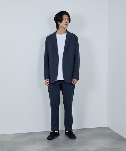 NAVY(ネイビー)の「NAVY マイラク ウォームジャケット(テーラードジャケット・メンズ・グレー/ブラック/ネイビー・XL/L/M/S)」の18枚目の写真