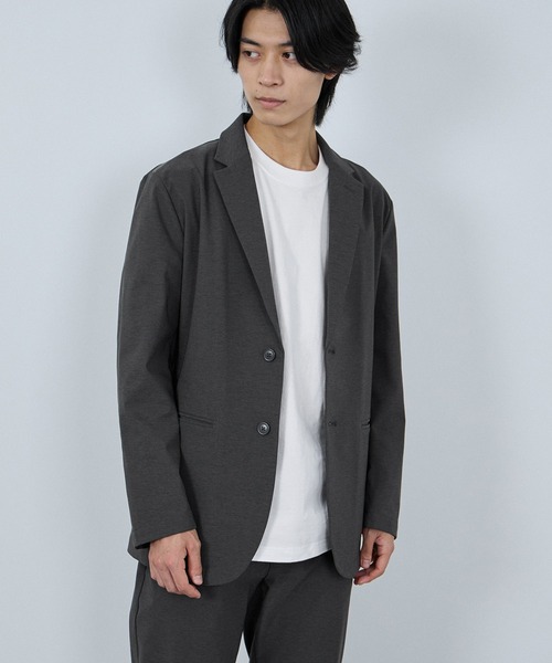 NAVY(ネイビー)の「NAVY マイラク ウォームジャケット(テーラードジャケット・メンズ・グレー/ブラック/ネイビー・XL/L/M/S)」の22枚目の写真