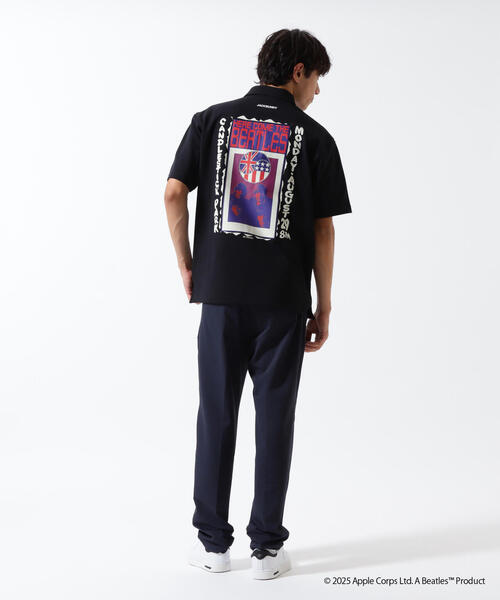 Jack Bunny!!(ジャックバニー)の「【Jack Bunny!!】【The BEATLES ×Jack Bunny!!】メッシュ天竺半袖ポロシャツ(ポロシャツ・メンズ・ホワイト/グリーン/ブラック・MEDIUM/LARGE/X-LARGE)」の5枚目の写真