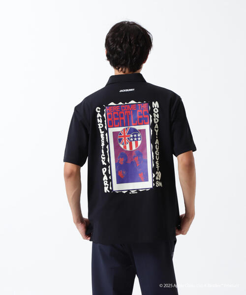 Jack Bunny!!(ジャックバニー)の「【Jack Bunny!!】【The BEATLES ×Jack Bunny!!】メッシュ天竺半袖ポロシャツ(ポロシャツ・メンズ・ホワイト/グリーン/ブラック・MEDIUM/LARGE/X-LARGE)」の8枚目の写真