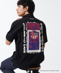 【Jack Bunny!!】【The BEATLES ×Jack Bunny!!】メッシュ天竺半袖ポロシャツ