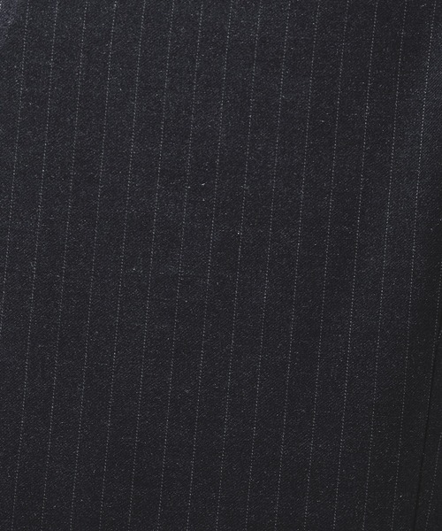 Adoon plain(アドーンプレーン)の「Side Layered Pinstripe Wide Slacks / サイドレイヤードピンストライプワイドスラックス(スラックス・メンズ・ブラウン/ブラック・LARGE/MEDIUM/SMALL)」の13枚目の写真