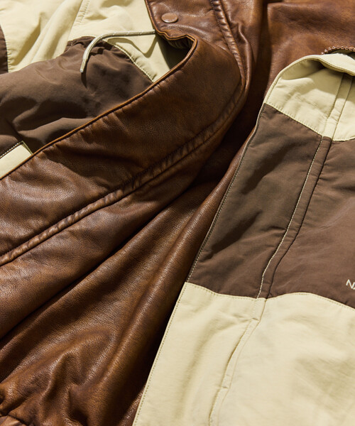 新品✨リバーシブルジャケット　ブラウン　タグ付き フェイクレザーブラウンジャケット DPB76085 – CRAMMY