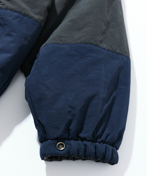 FREAK'S STORE(フリークスストア)の「NAUTICA/ノーティカ フェイクレザー×ナイロン リバーシブルブルゾン(ダウンジャケット/コート・レディース・ブラック/ブラウン・フリ-)」の22枚目の写真
